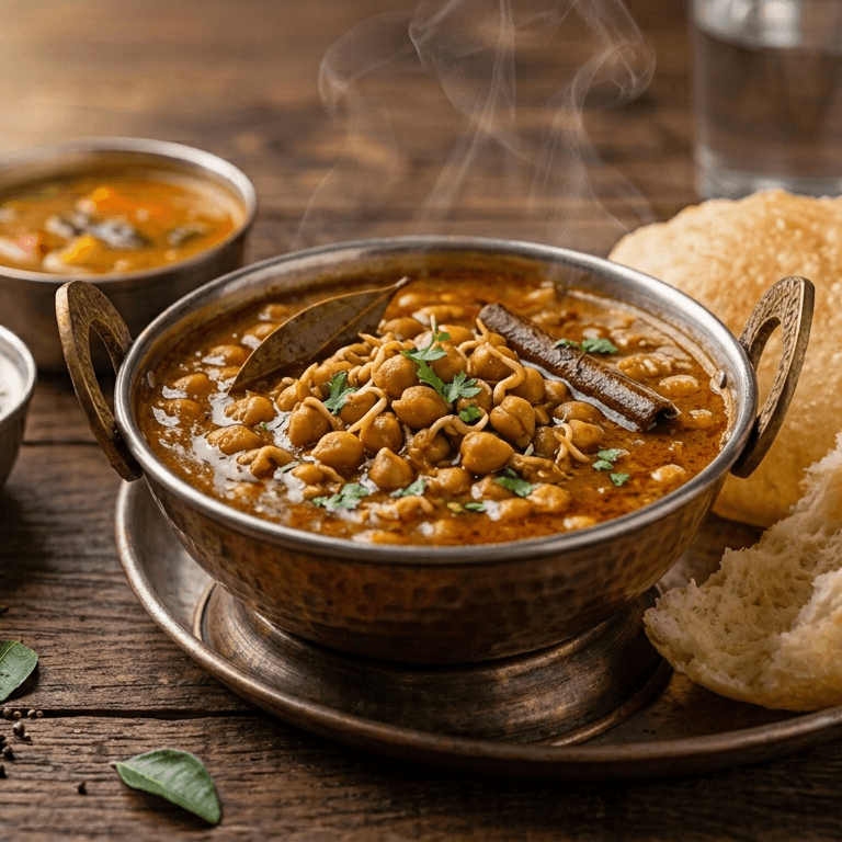 Sprouted Chana Masala