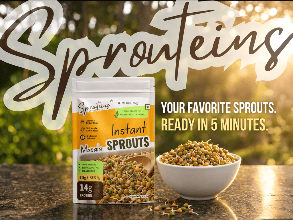 Instant Masala Sprouts