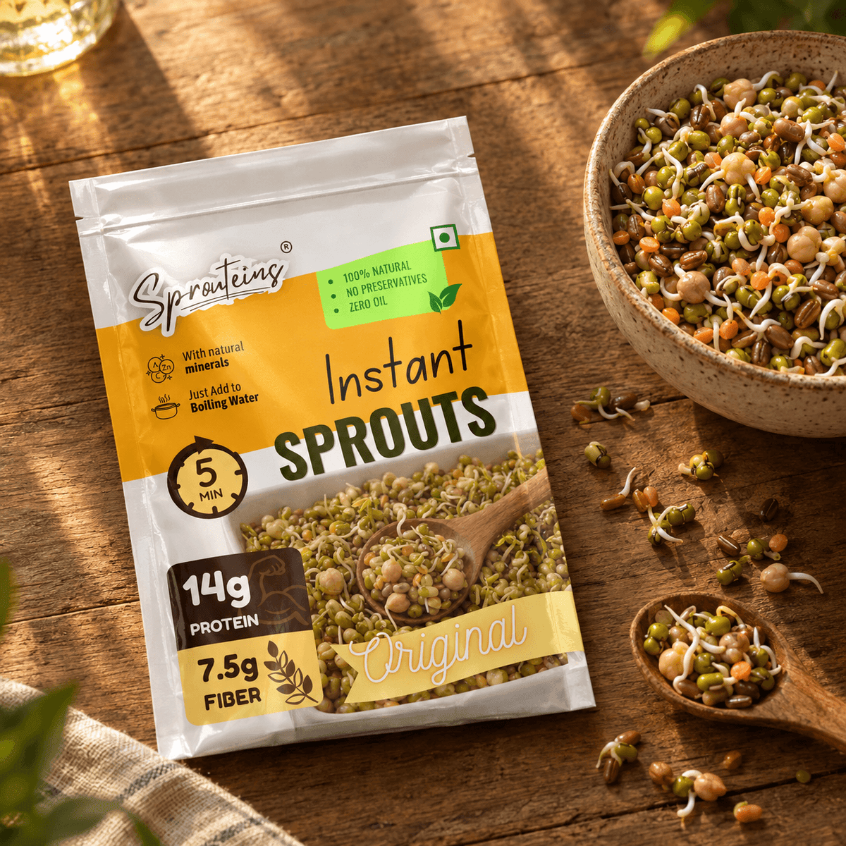 Instant 5-minute Sprouts